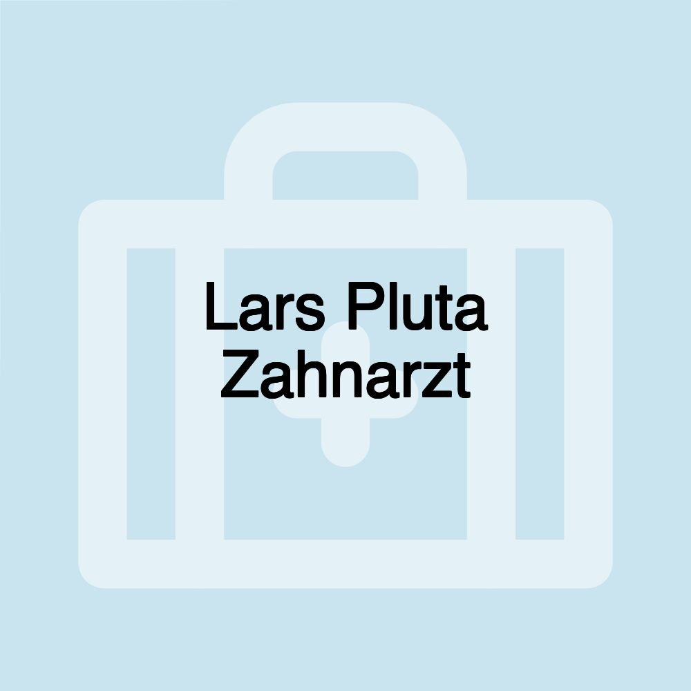 Lars Pluta Zahnarzt