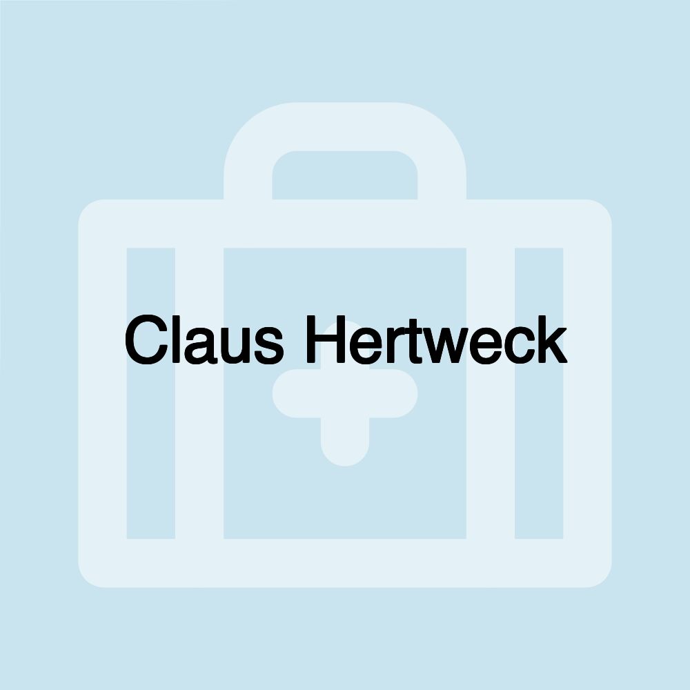 Claus Hertweck