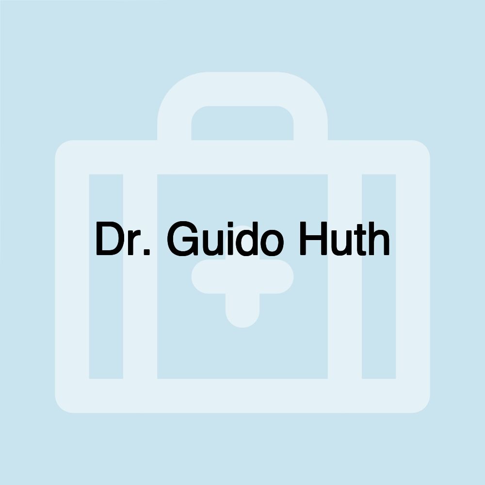 Dr. Guido Huth