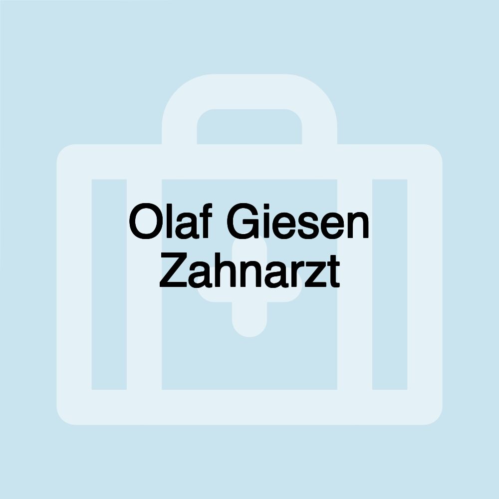 Olaf Giesen Zahnarzt