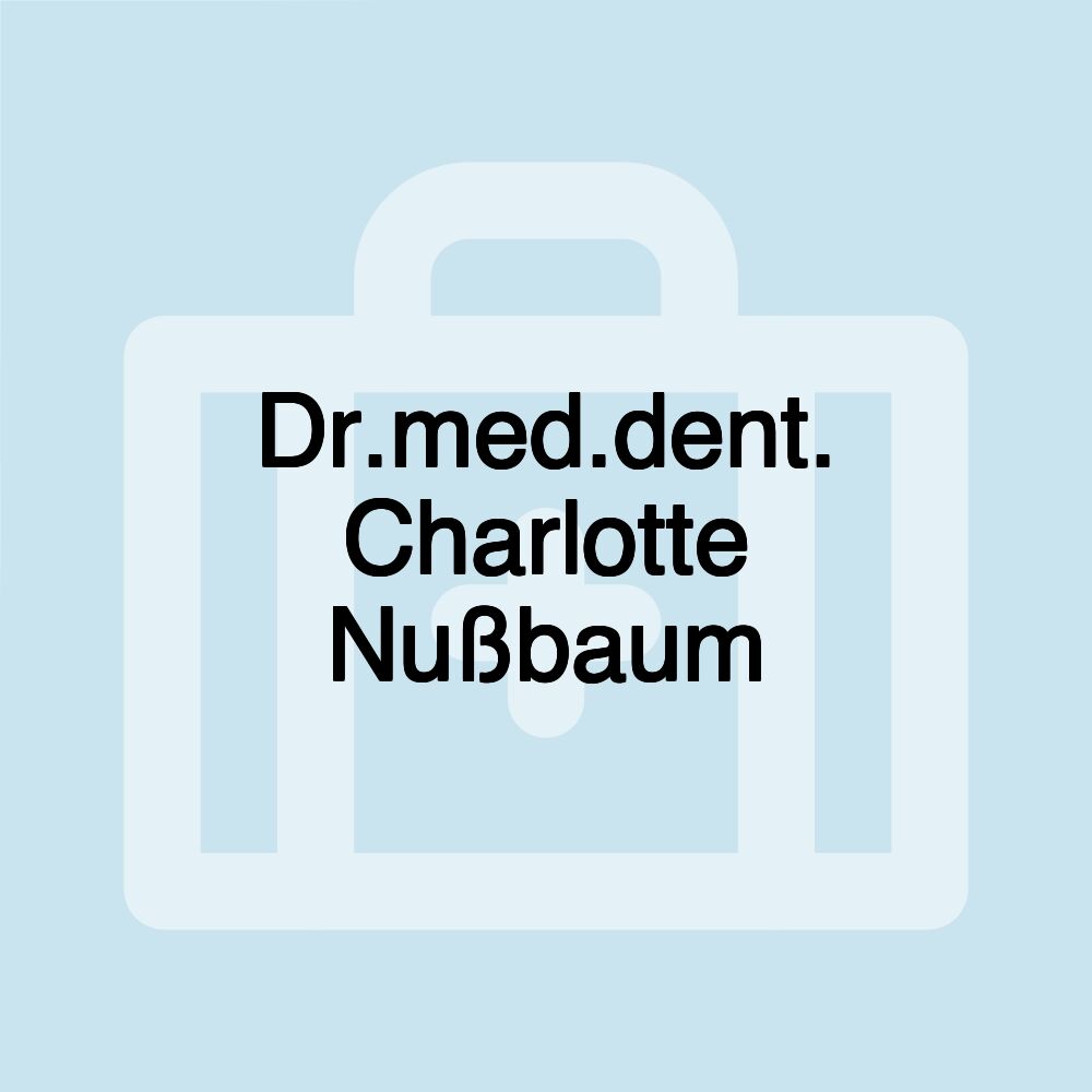 Dr.med.dent. Charlotte Nußbaum