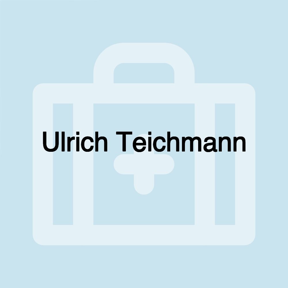 Ulrich Teichmann