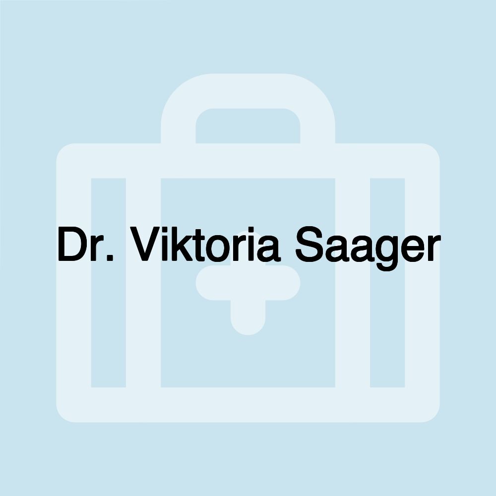 Dr. Viktoria Saager