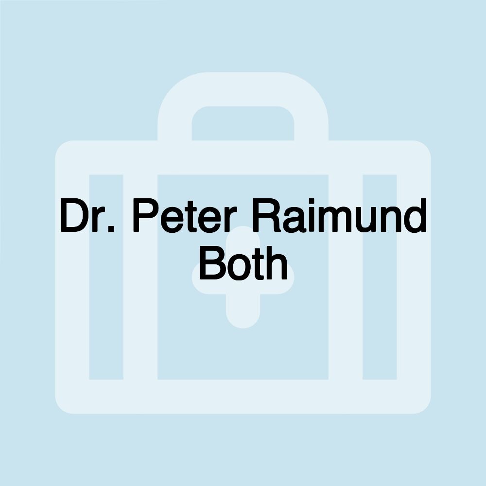 Dr. Peter Raimund Both