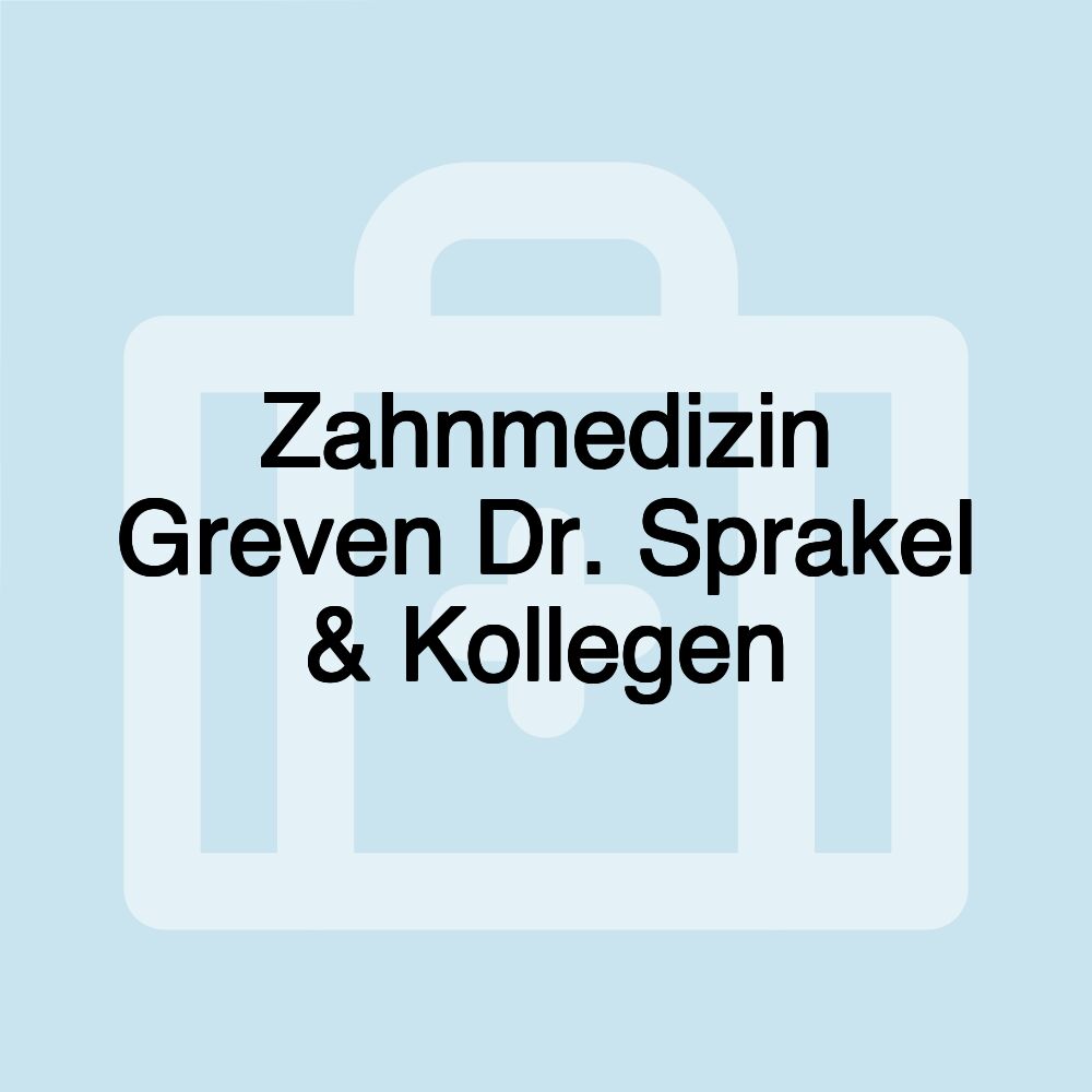 Zahnmedizin Greven Dr. Sprakel & Kollegen