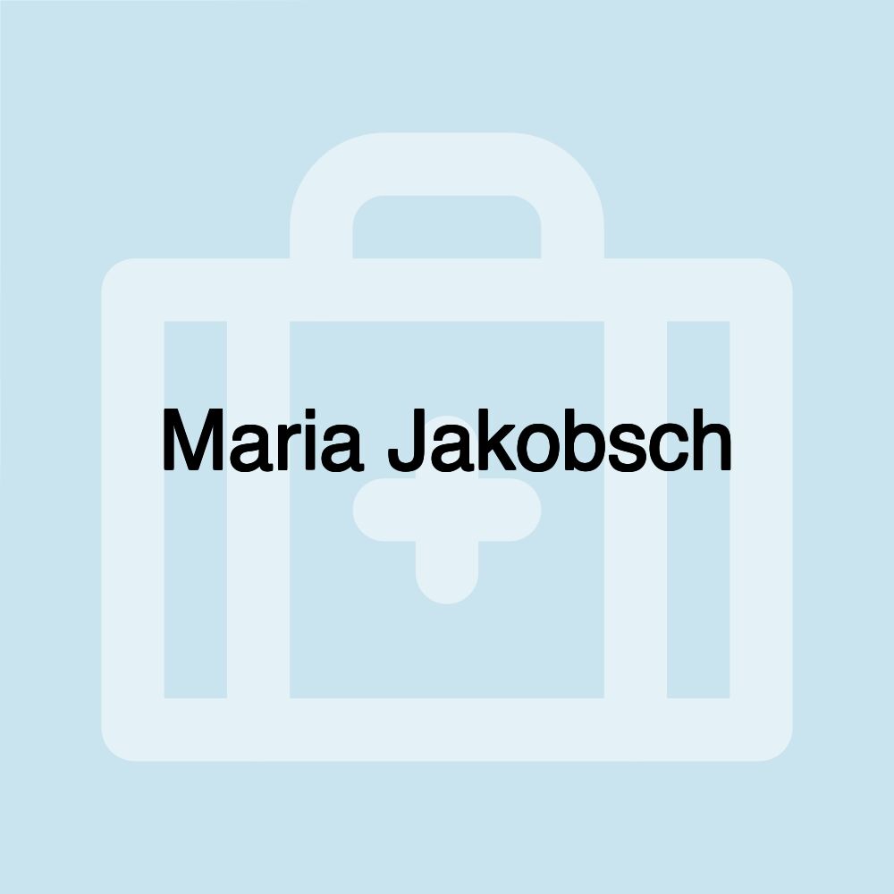 Maria Jakobsch