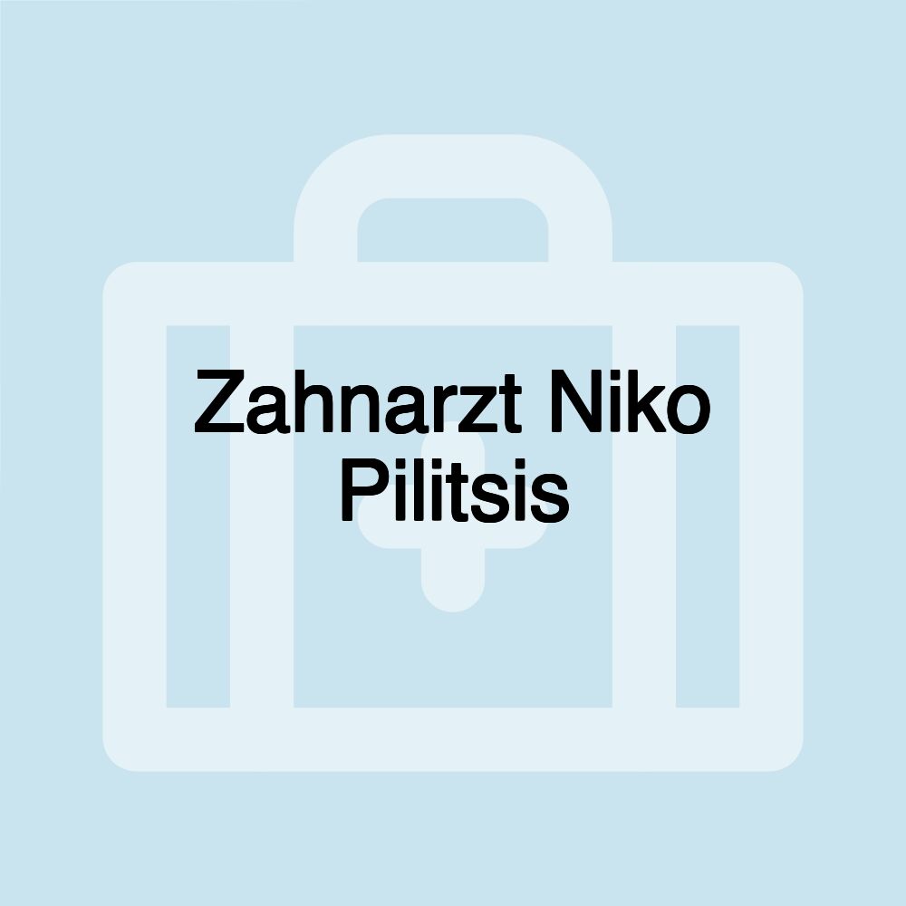 Zahnarzt Niko Pilitsis