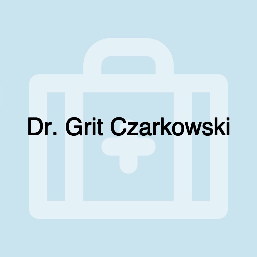 Dr. Grit Czarkowski