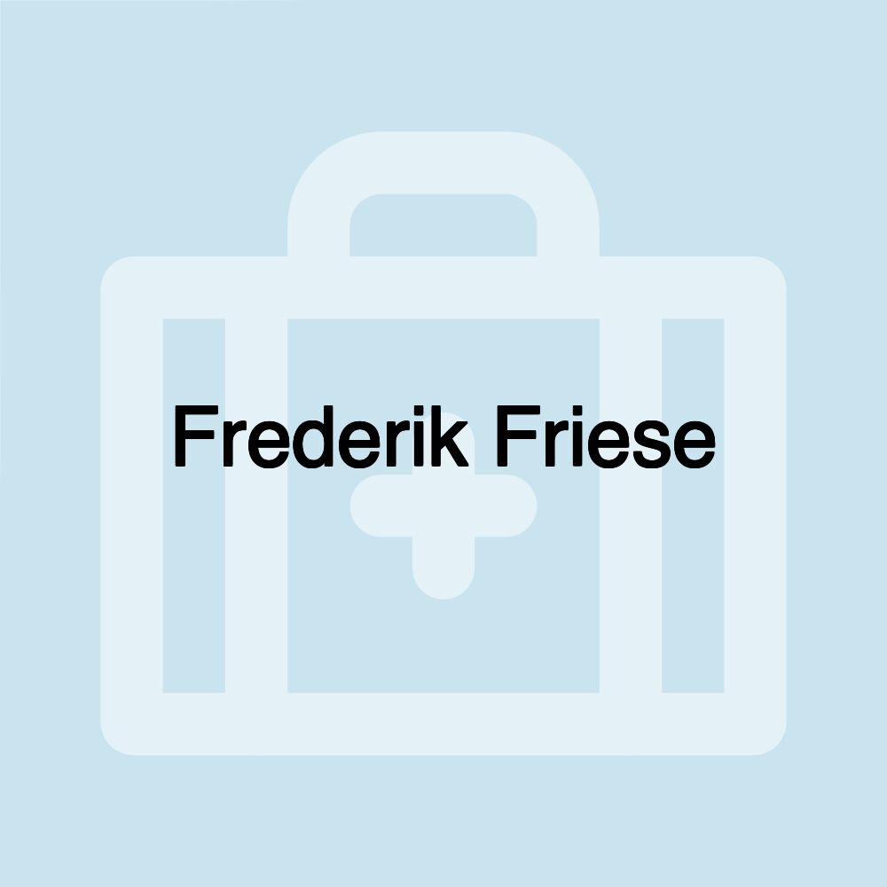 Frederik Friese