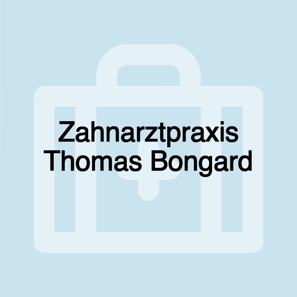 Zahnarztpraxis Thomas Bongard