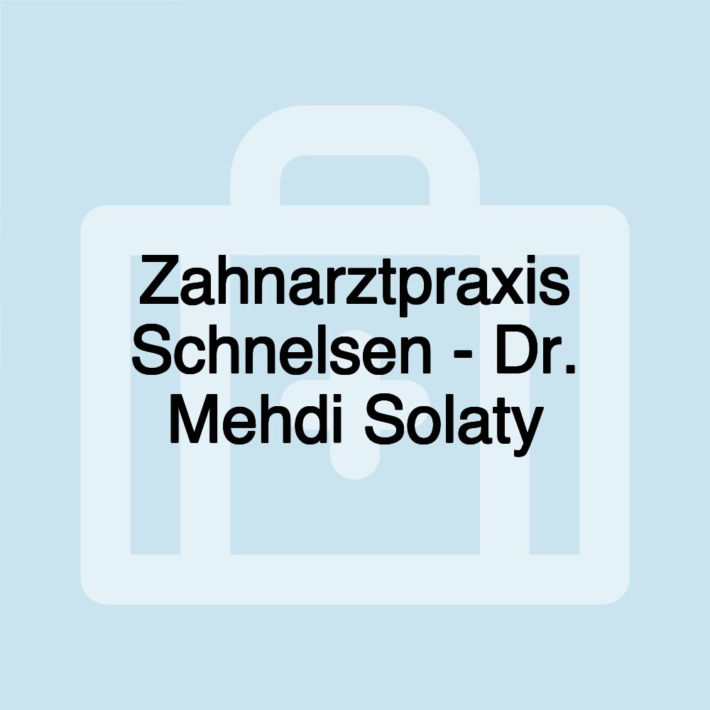 Zahnarztpraxis Schnelsen - Dr. Mehdi Solaty