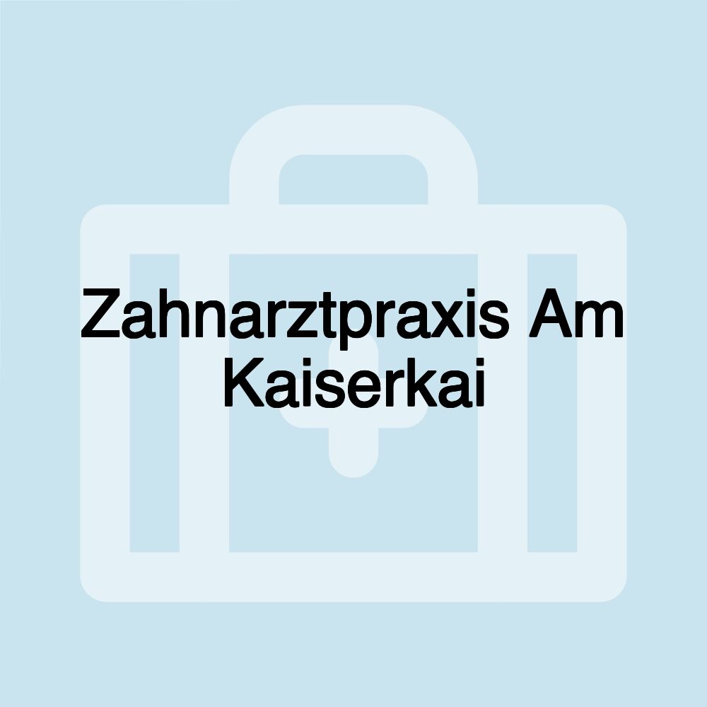 Zahnarztpraxis Am Kaiserkai