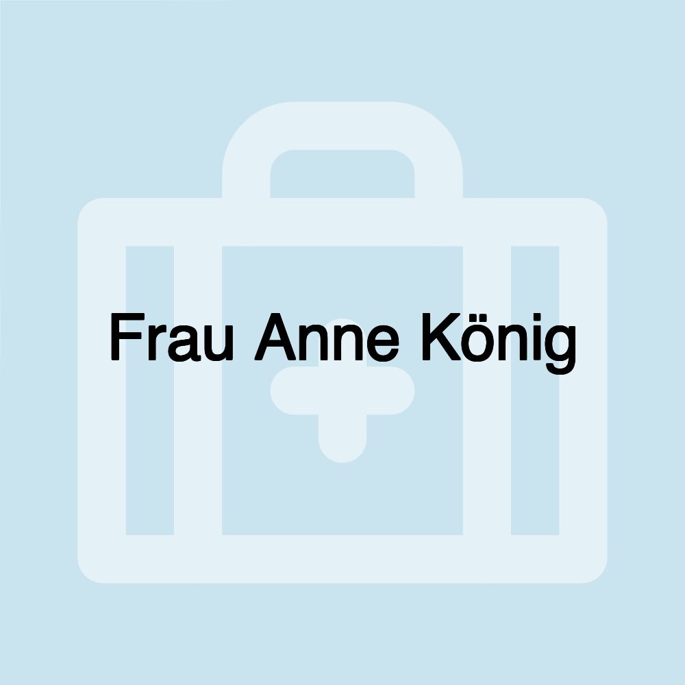 Frau Anne König