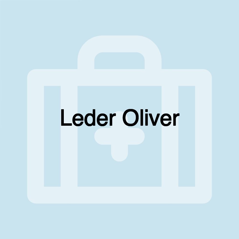 Leder Oliver