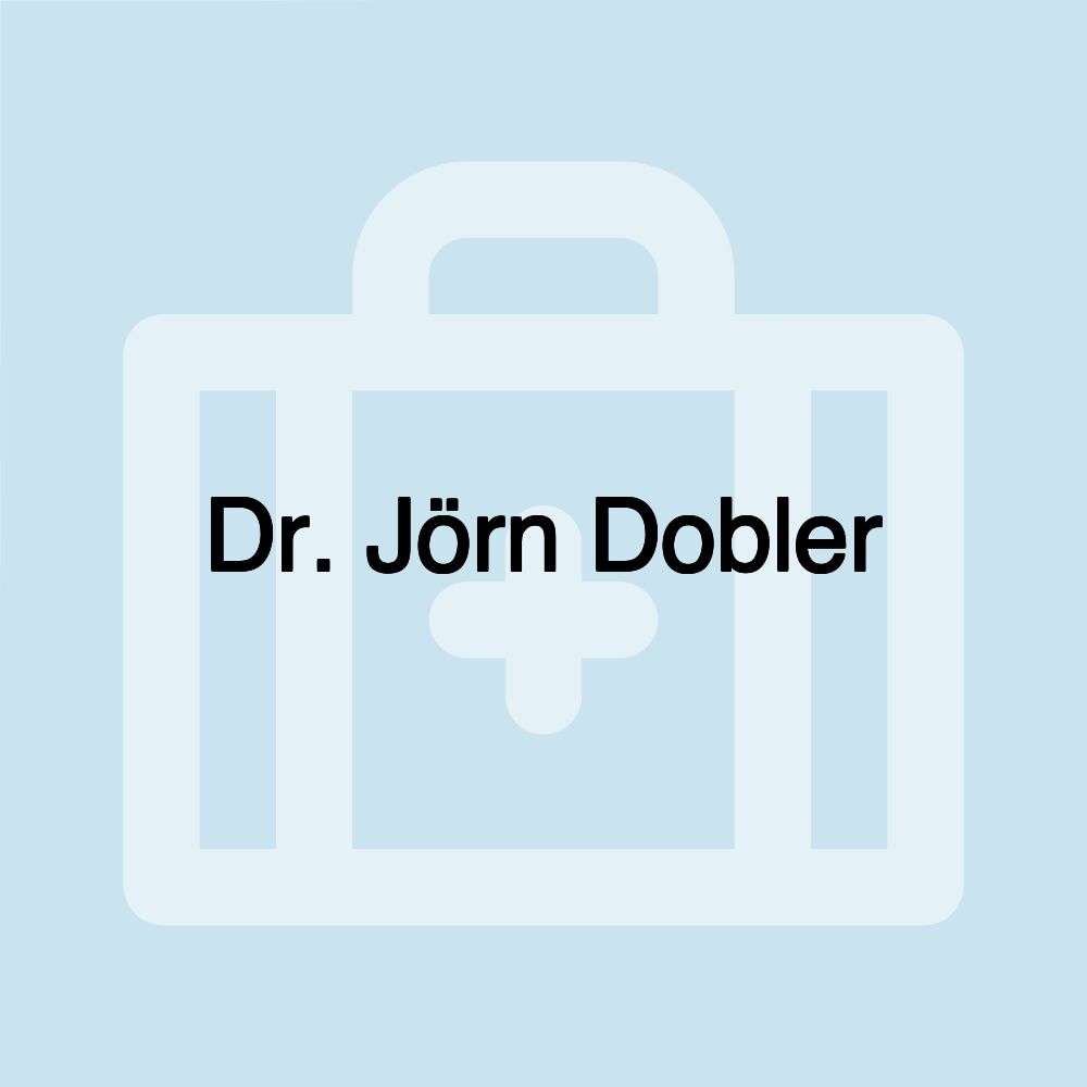 Dr. Jörn Dobler