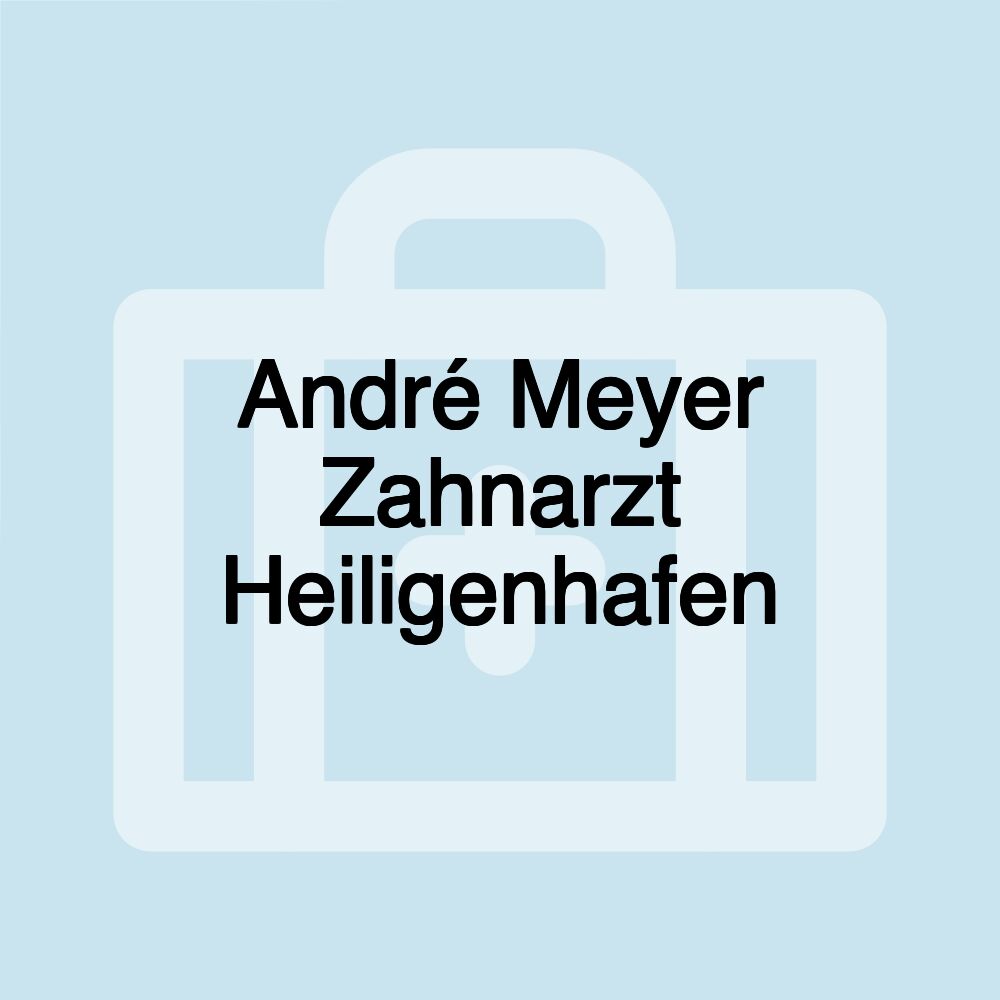 André Meyer Zahnarzt Heiligenhafen