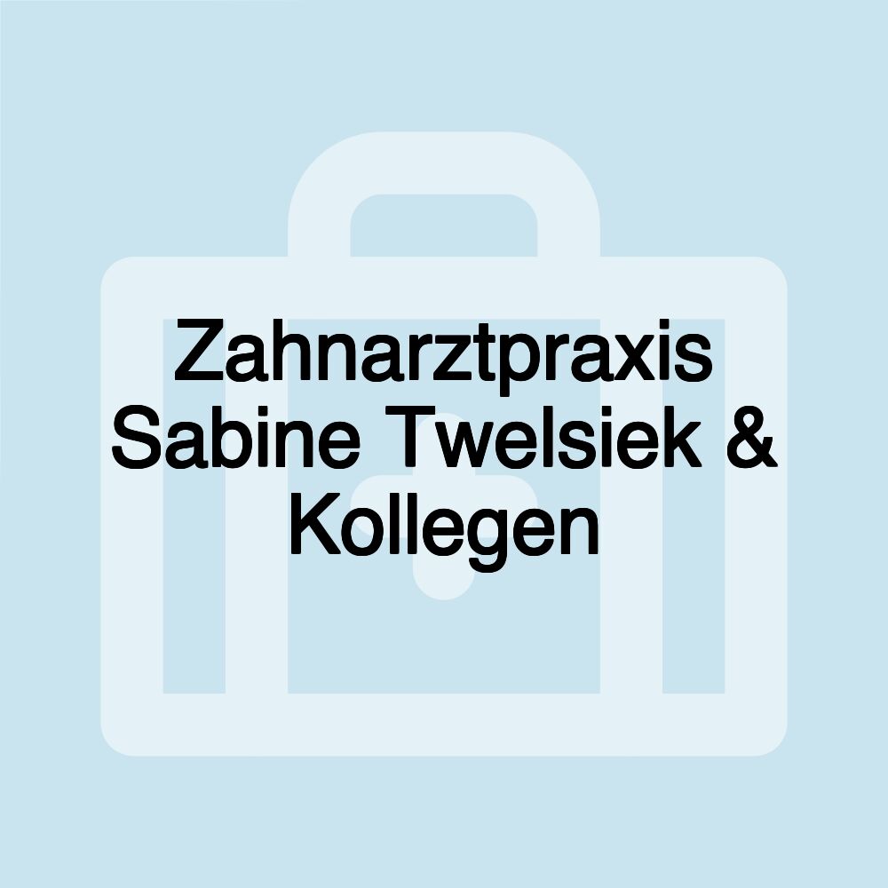 Zahnarztpraxis Sabine Twelsiek & Kollegen