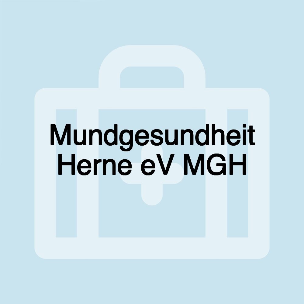 Mundgesundheit Herne eV MGH