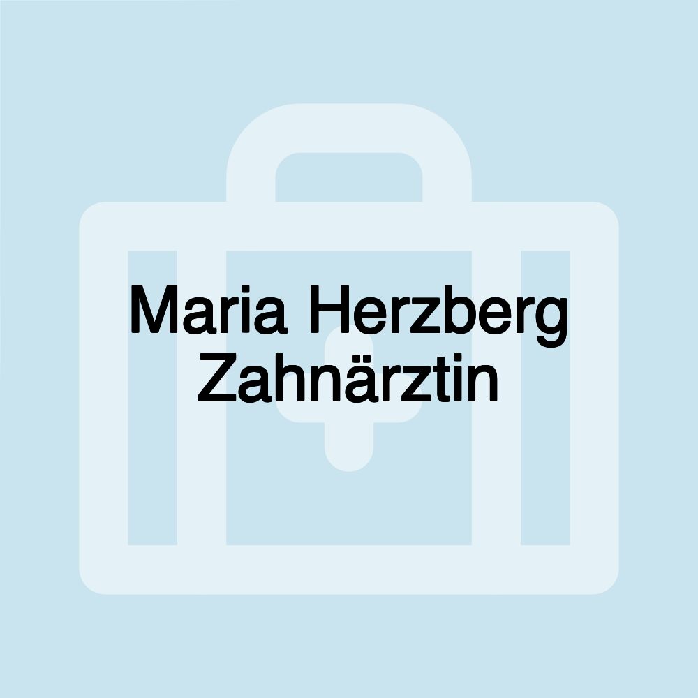 Maria Herzberg Zahnärztin