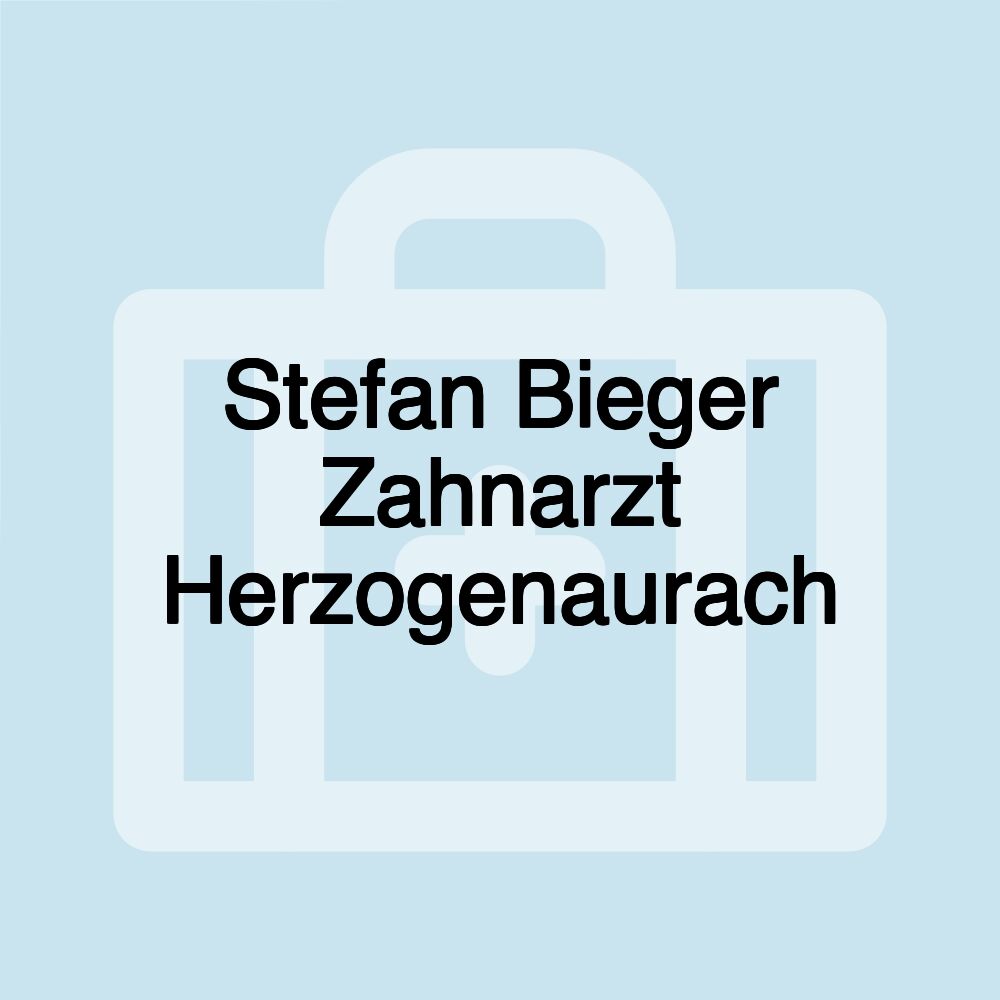 Stefan Bieger Zahnarzt Herzogenaurach