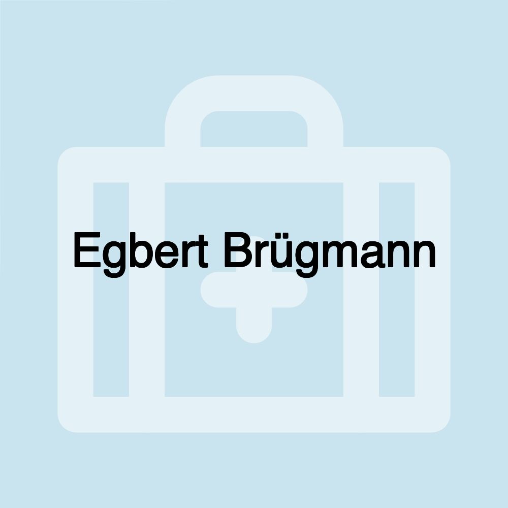 Egbert Brügmann