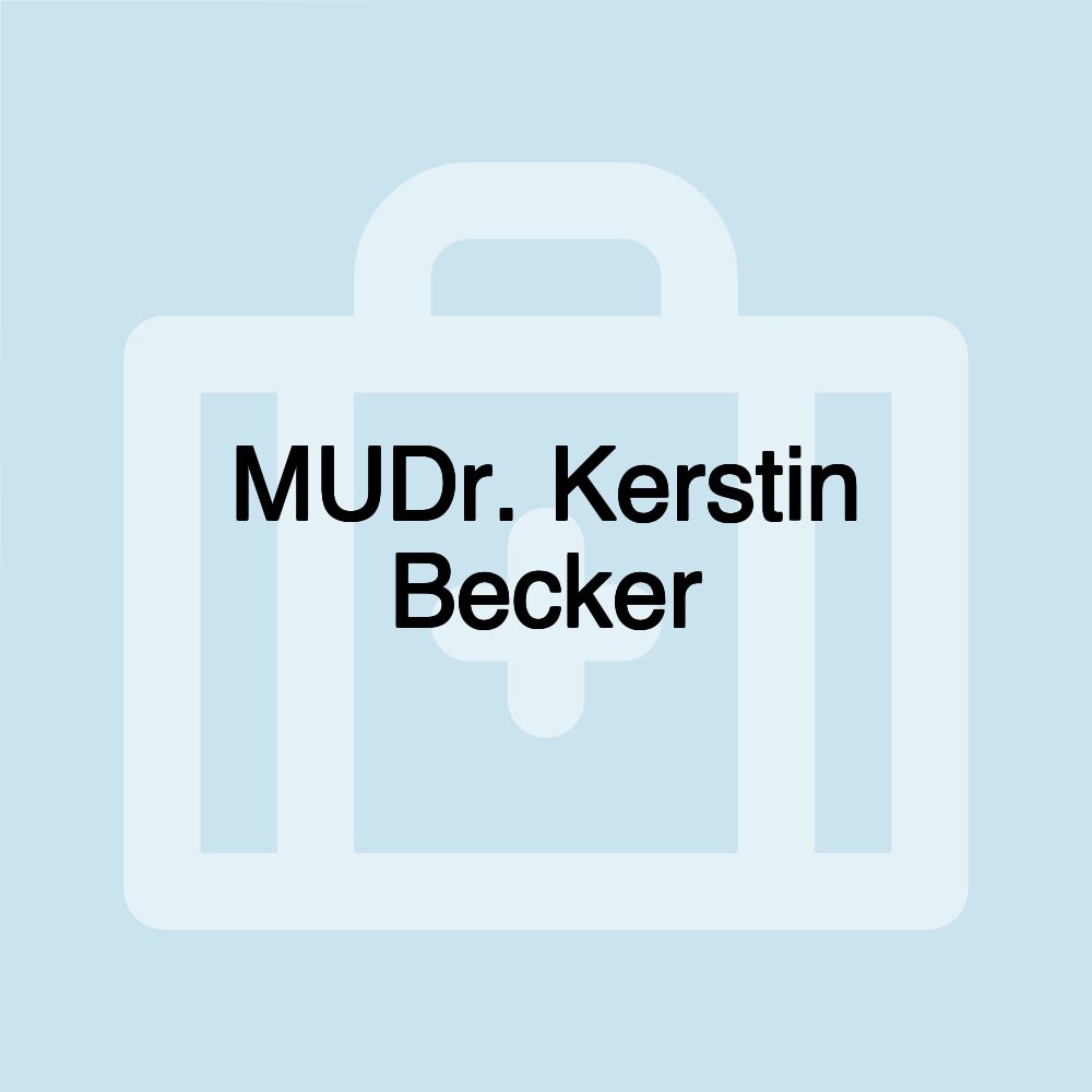 MUDr. Kerstin Becker