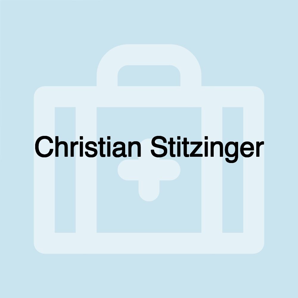 Christian Stitzinger