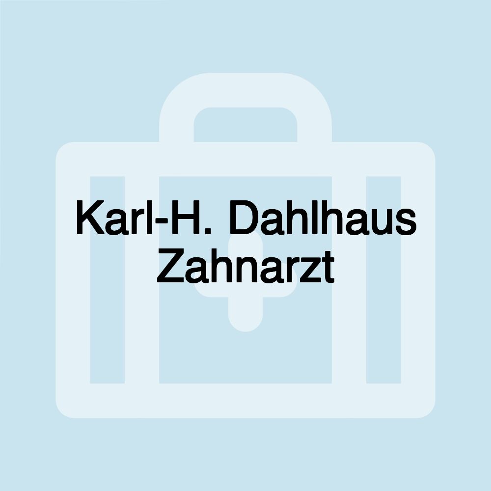 Karl-H. Dahlhaus Zahnarzt