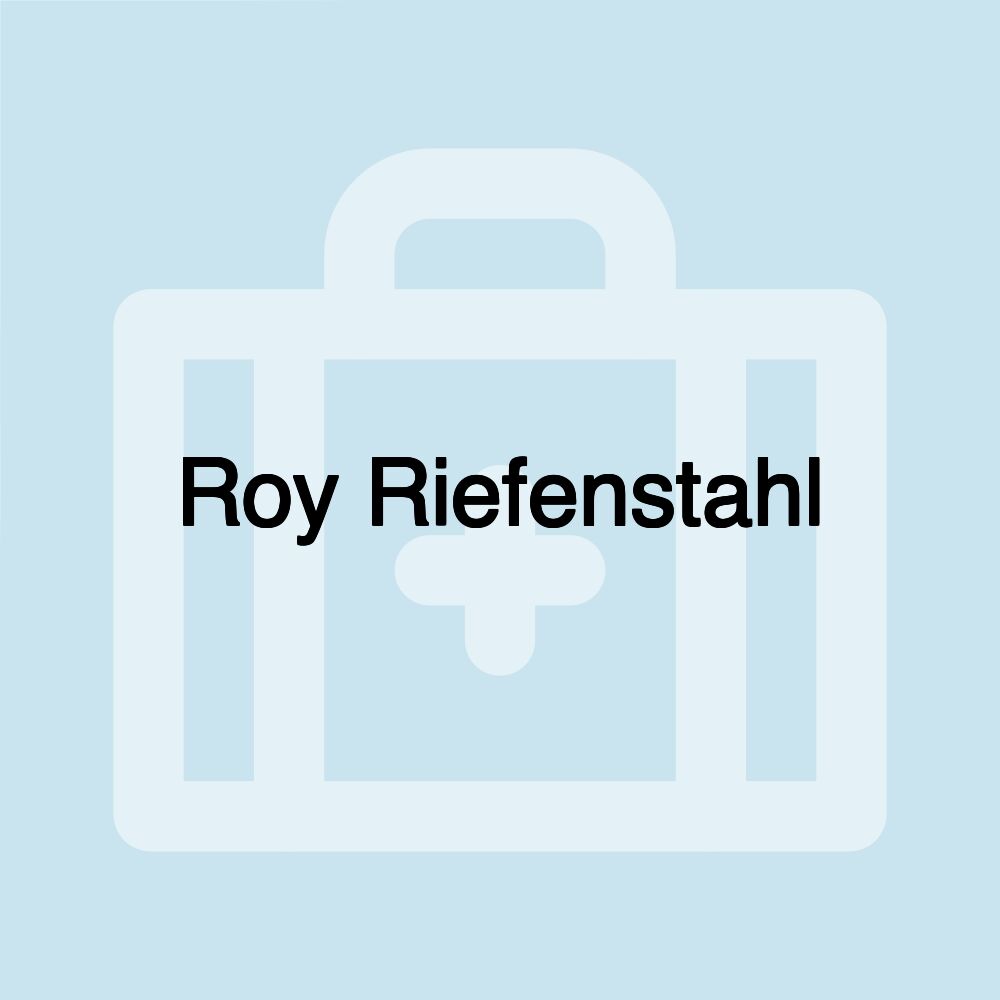 Roy Riefenstahl