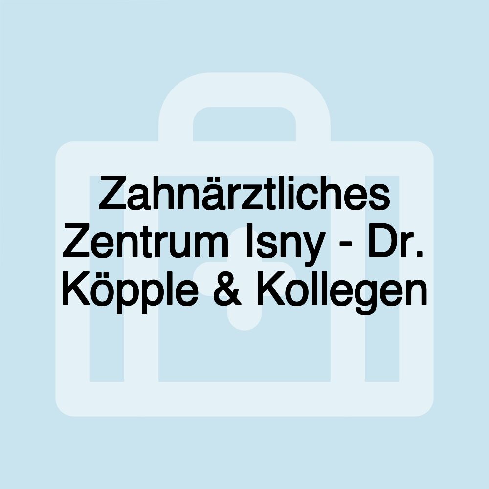 Zahnärztliches Zentrum Isny - Dr. Köpple & Kollegen