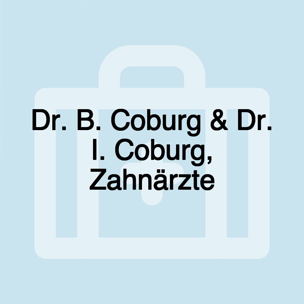 Dr. B. Coburg & Dr. I. Coburg, Zahnärzte