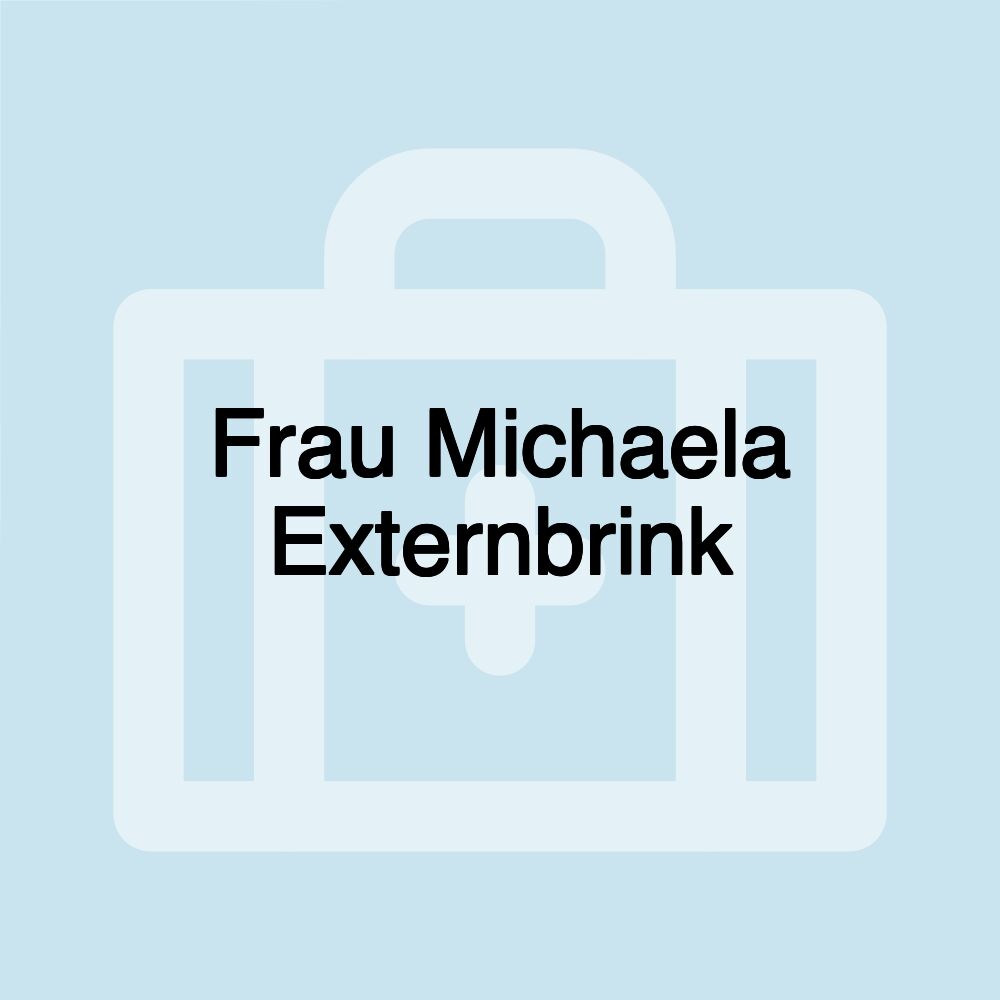 Frau Michaela Externbrink