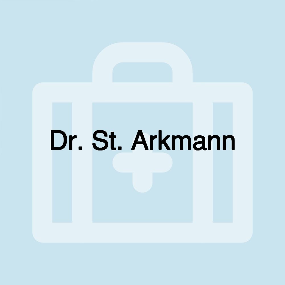 Dr. St. Arkmann