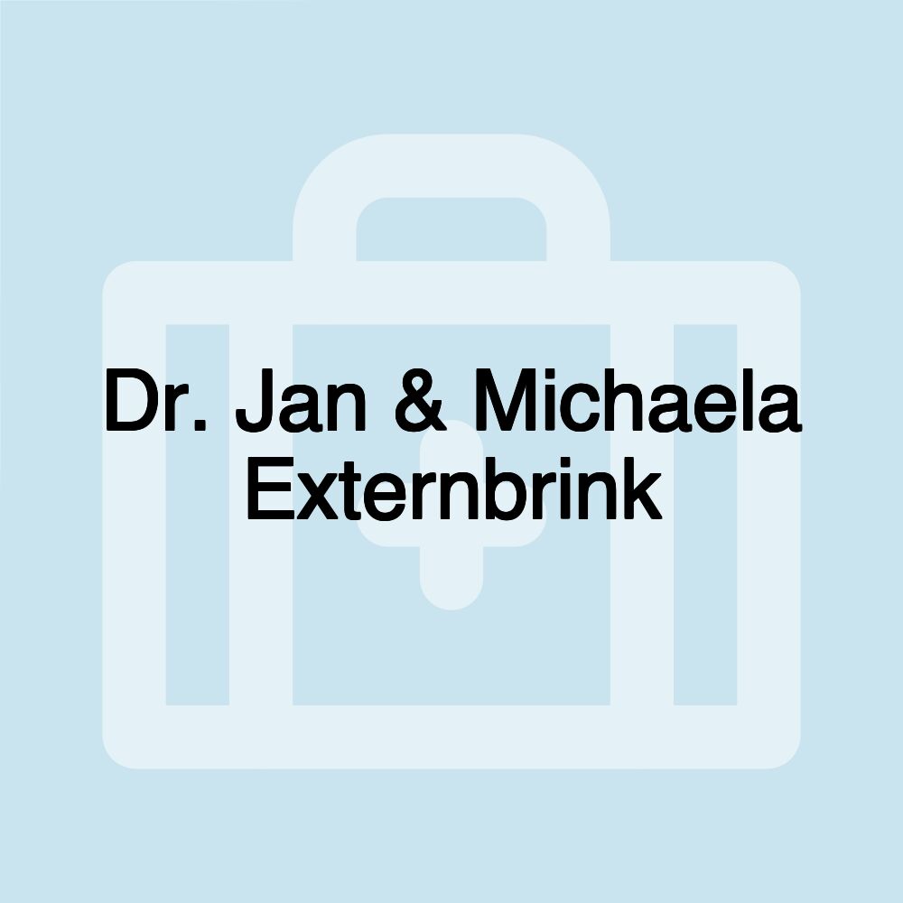 Dr. Jan & Michaela Externbrink