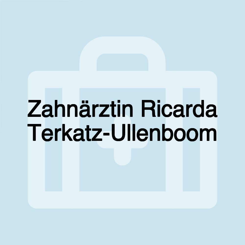 Zahnärztin Ricarda Terkatz-Ullenboom