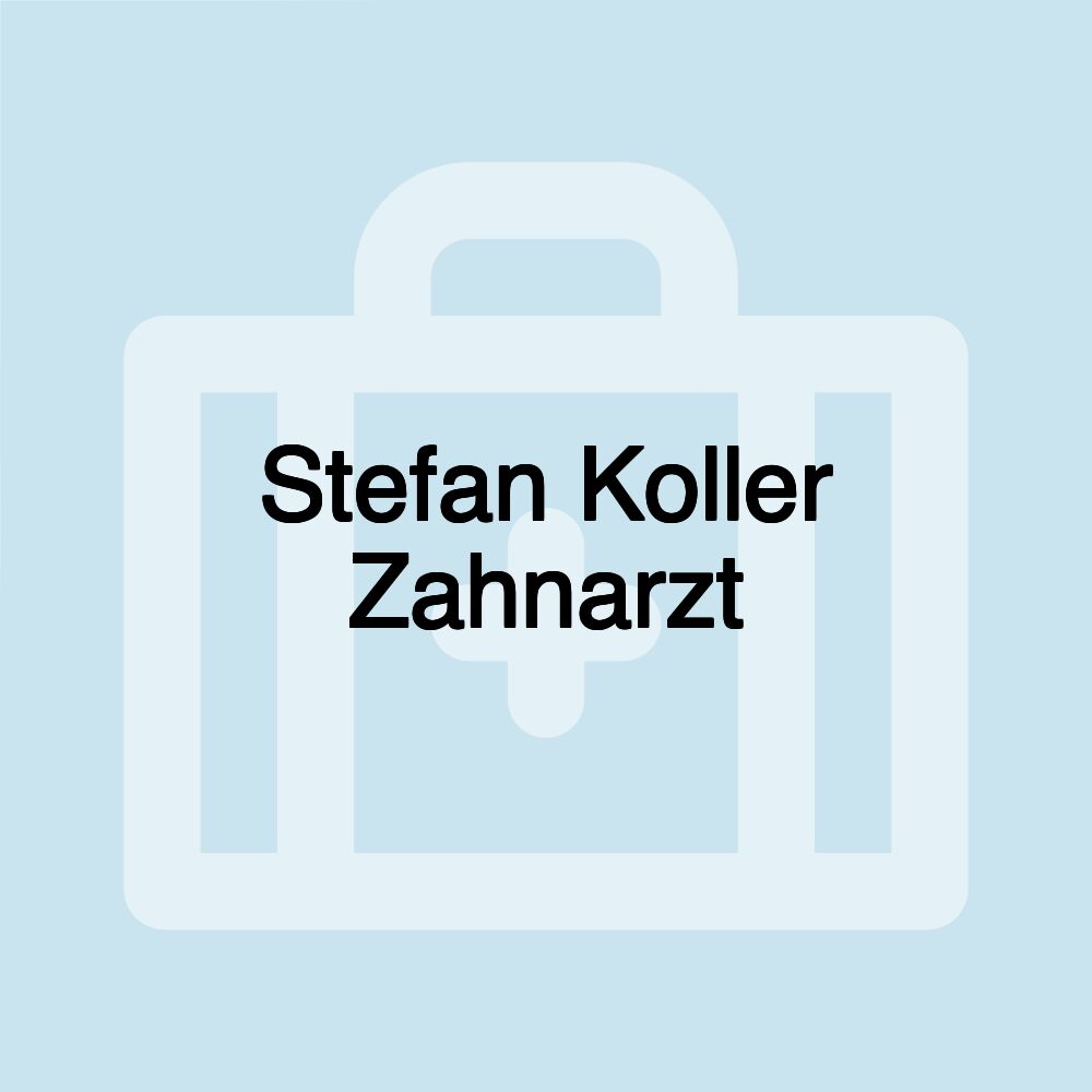 Stefan Koller Zahnarzt