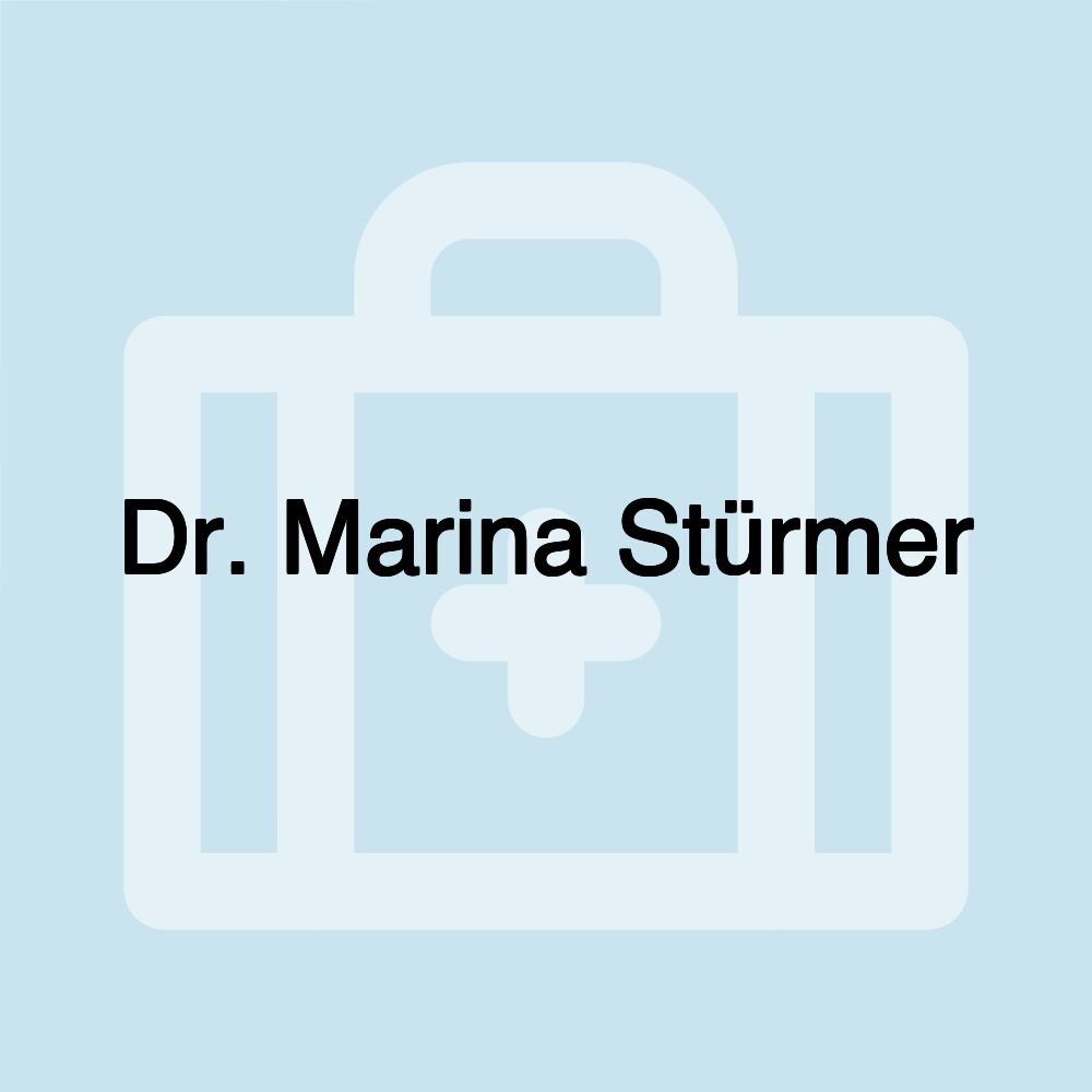 Dr. Marina Stürmer