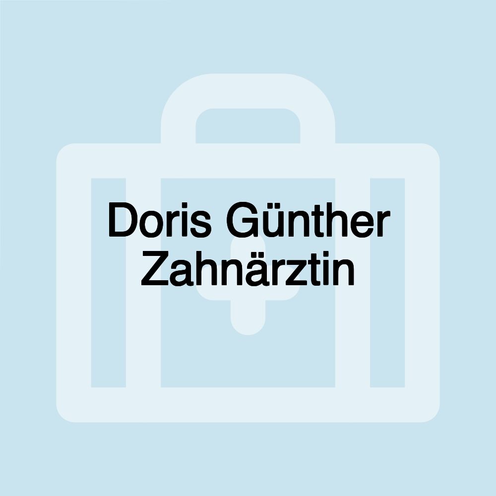 Doris Günther Zahnärztin