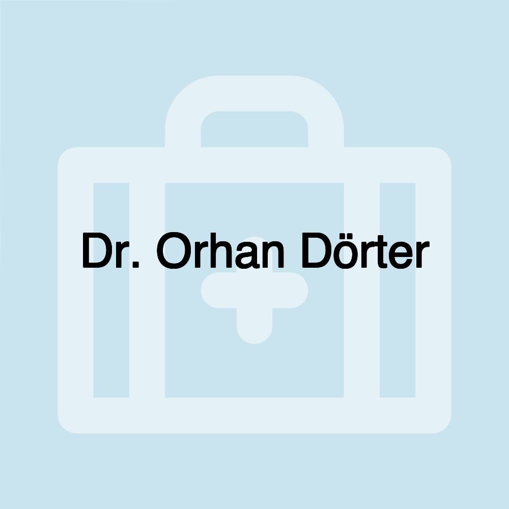 Dr. Orhan Dörter