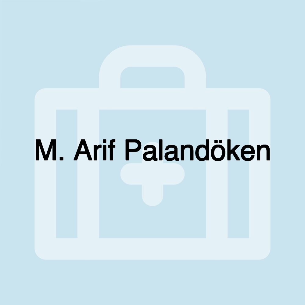 M. Arif Palandöken