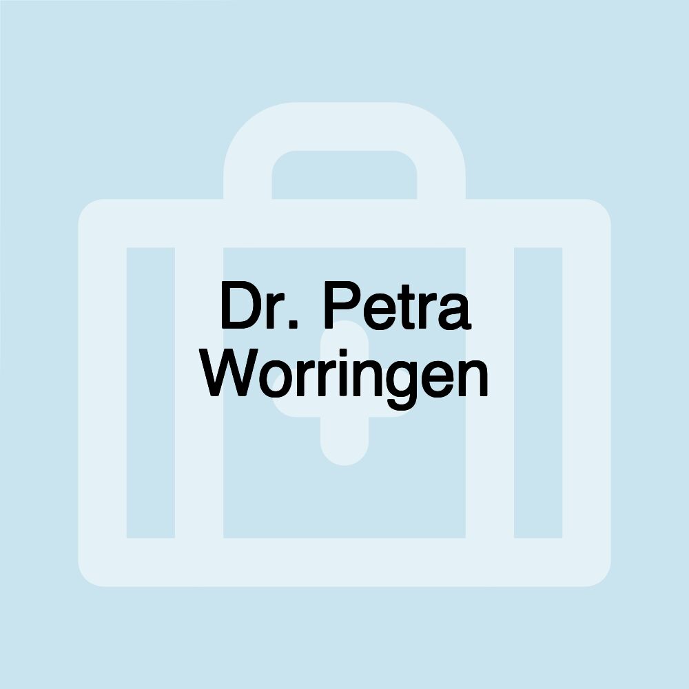 Dr. Petra Worringen