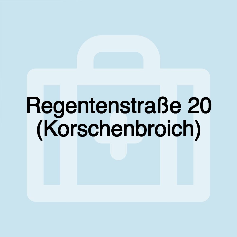 Regentenstraße 20 (Korschenbroich)