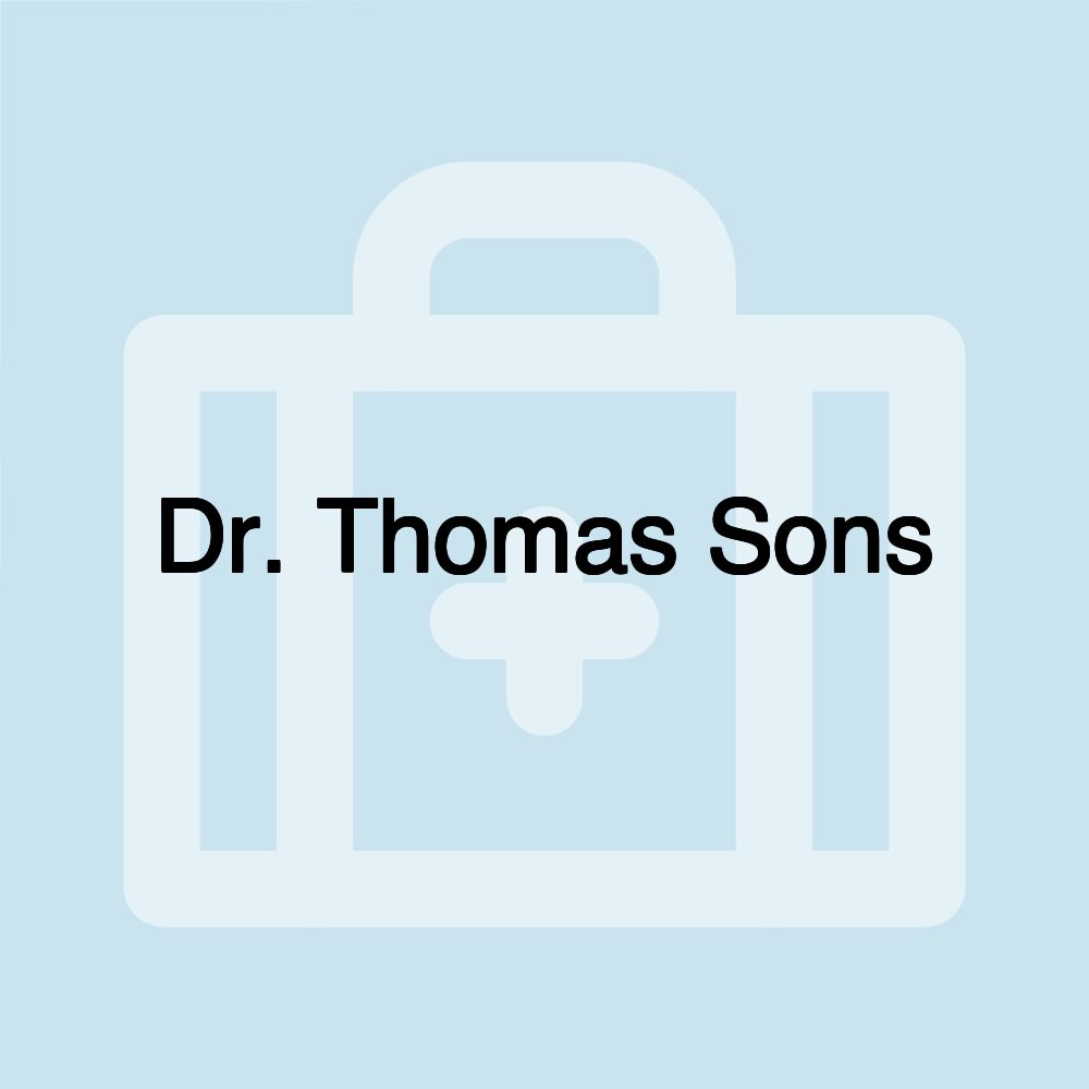 Dr. Thomas Sons