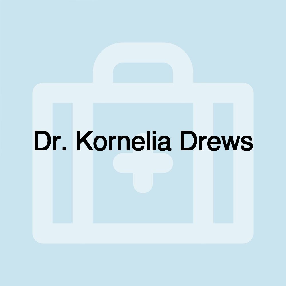 Dr. Kornelia Drews