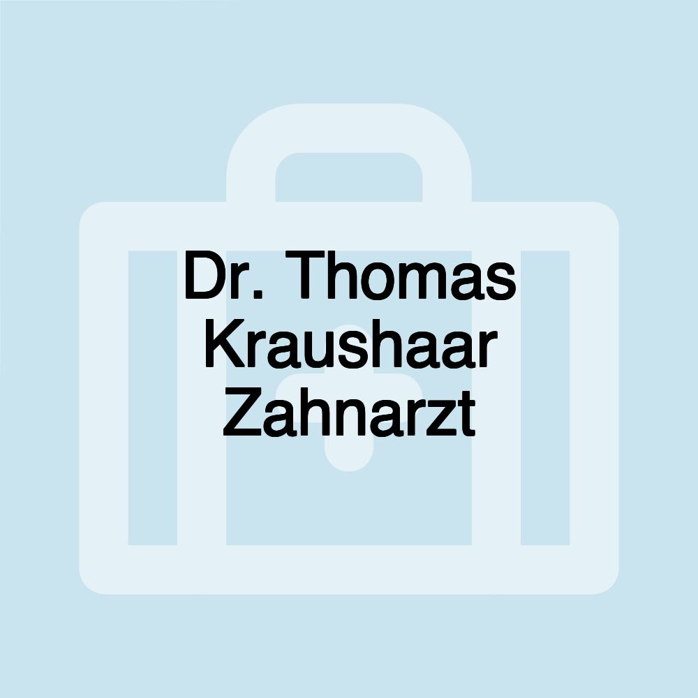 Dr. Thomas Kraushaar Zahnarzt