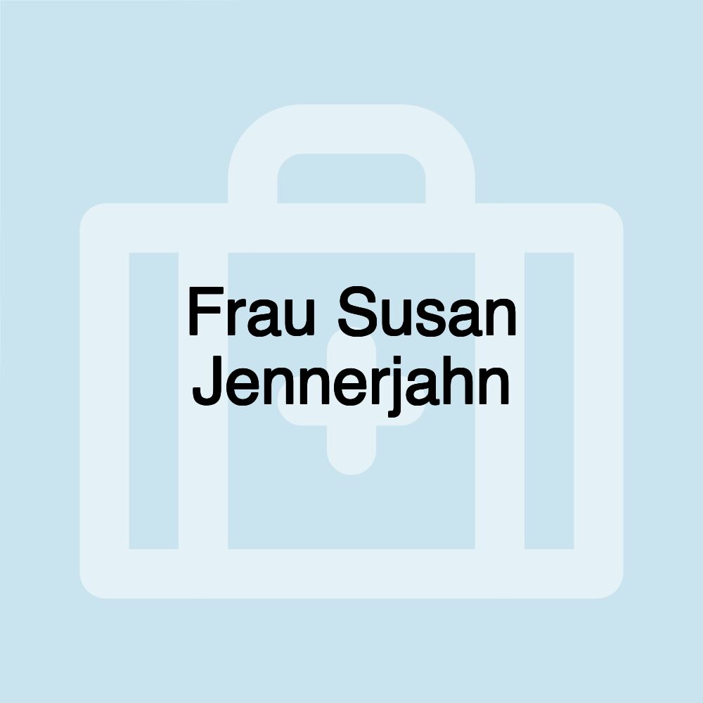 Frau Susan Jennerjahn