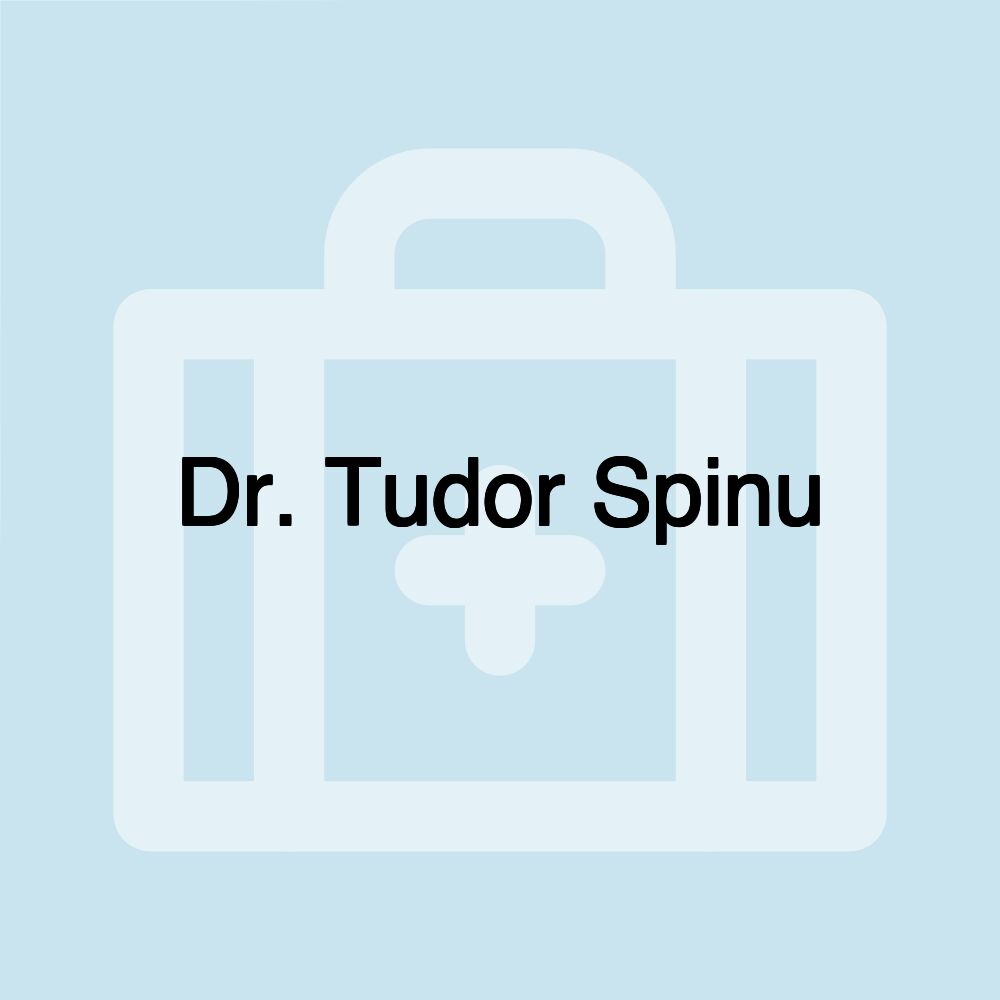 Dr. Tudor Spinu