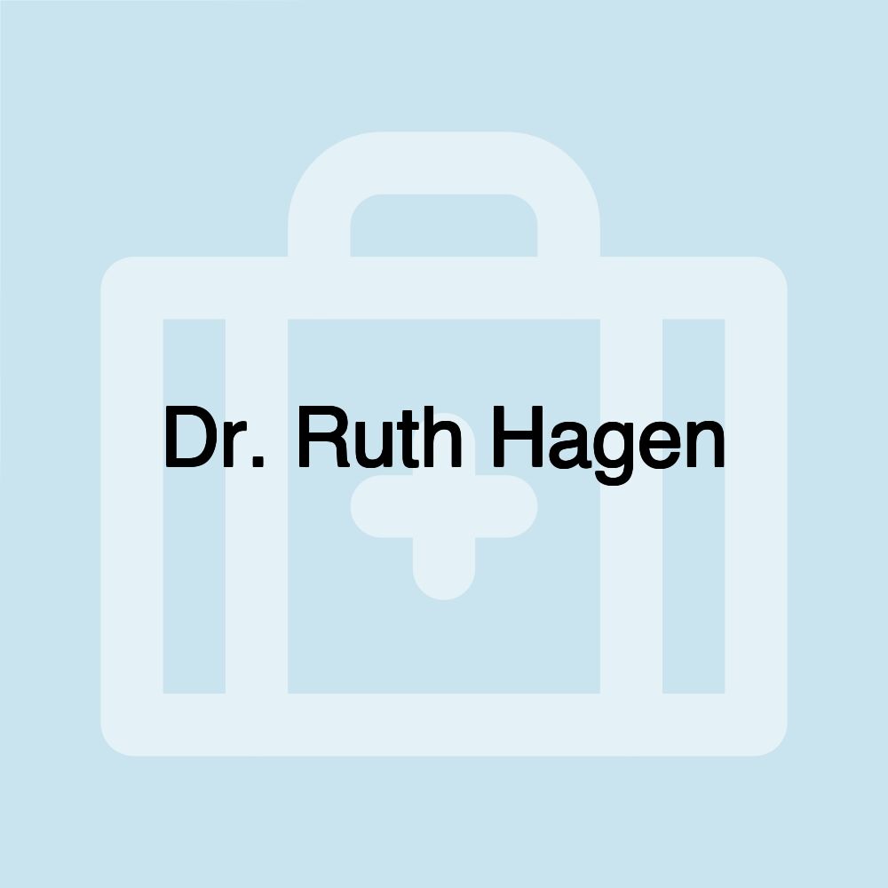 Dr. Ruth Hagen