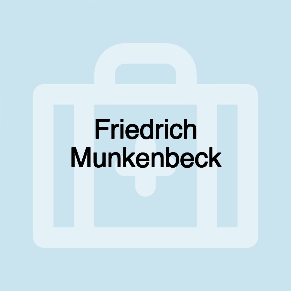 Friedrich Munkenbeck