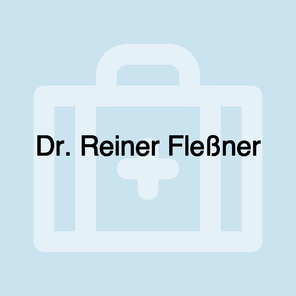 Dr. Reiner Fleßner